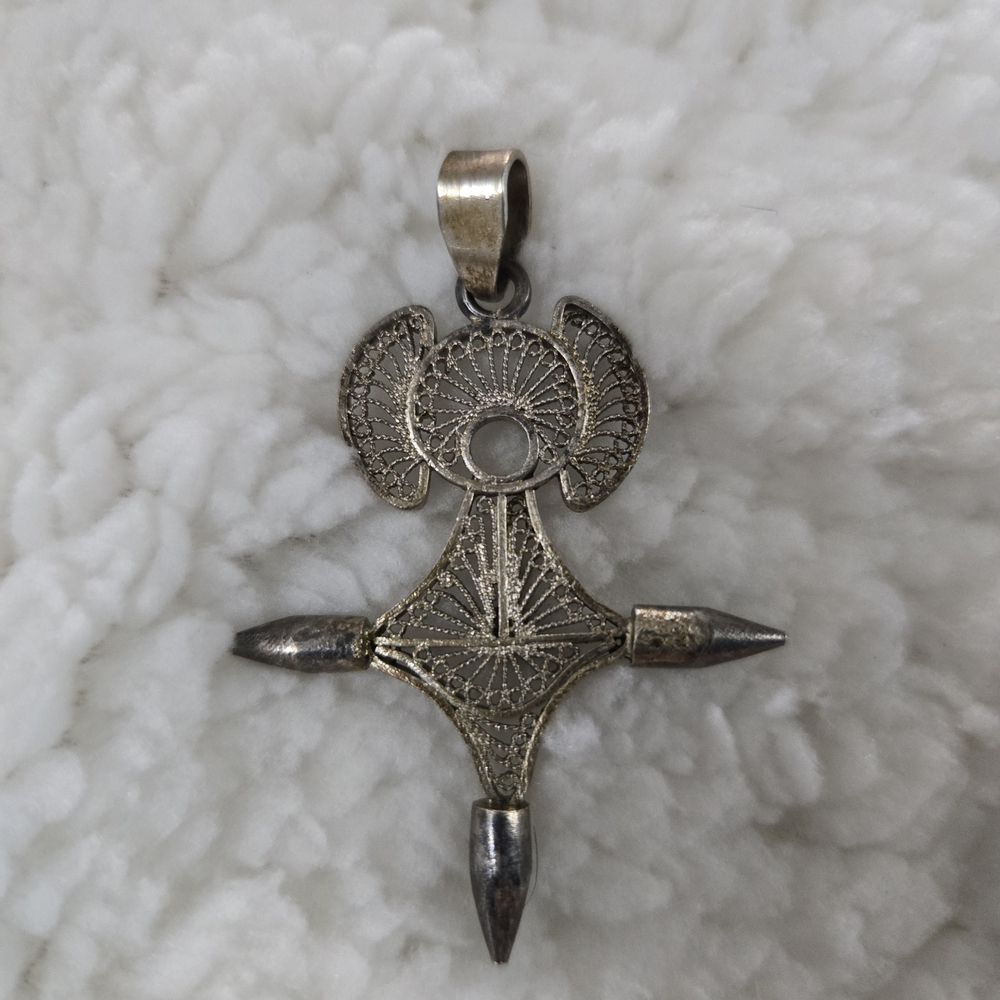 Intricate Silver Pendant
